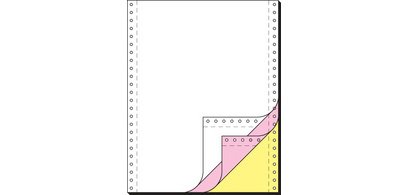 Papier listing, 240 mm x 12' (30,48 cm), A4