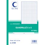 Manifold Elve - 50 pages 14 x 21 cm Duplicata 3 exemplaires