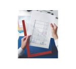 Pochette transparente Desk Free, A4, en PP, granuleux