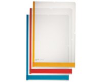 Pochette transparente Desk Free, A4, en PP, granuleux