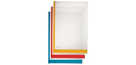 Pochette transparente Desk Free, A4, en PP, granuleux