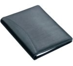 Conférencier 'BORMIO', A5, similicuir, noir