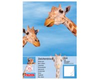 Bloc à dessin A4, 100 g/m2, 25 feuilles