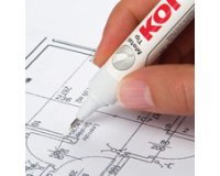 Stylo correcteur 'Metal Tip', blanc, contenu: 10 g