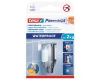 Powerstrips Pastille adhésive LARGE WATERPROOF, blanc