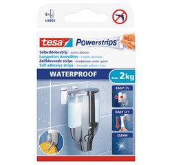 Powerstrips Pastille adhésive SMALL WATERPROOF, blanc