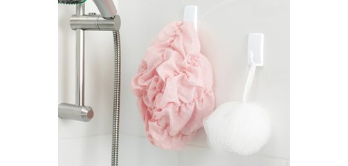 Powerstrips Crochet 'WAVE' WATERPROOF, blanc, plastique