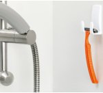Support pour rasoirs Powerstrips 'WAVE', en plastique