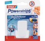 Support pour rasoirs Powerstrips 'WAVE', en plastique