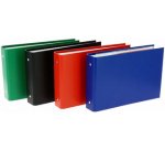 Classeur 2 anneaux cartonné paysage Elba A5 - Dos 4 cm couleurs assorties