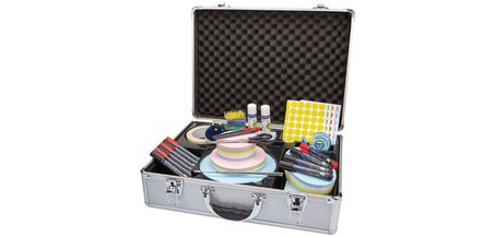 'Compact' presentation case, equipped