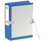 Pochettes d'archives à soufflet avec boucle en métal