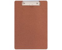 Porte-bloc A4 en bois, Low cost, pince plate