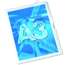 L-mapjes Fard'Clair, transparant, A3, PP