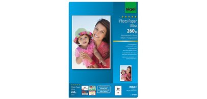Ultra inkjet photo paper, high gloss, A4