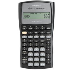 Calculatrice financière TI-BA II Plus
