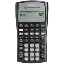 Calculatrice financière TI-BA II Plus