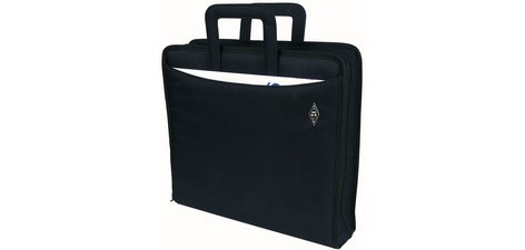 Porte-documents, pour classeur de format A4, noir