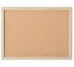 Tableau en liège avec cadre en bois