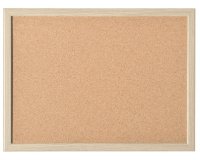 Tableau en liège avec cadre en MDF