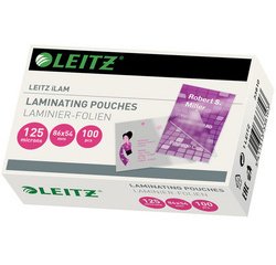 Pochette de plastification pour cartes de visite