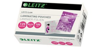Laminierfolien Leitz Anderes Format - 2 x 125 µ - Glänzend - Schachtel mit 100 Stück