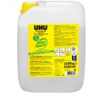 Colle uhu twist&glue sans solvant transparente multi-materiaux bidon de 5kg