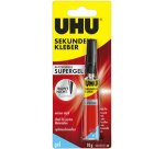 Colle instantanée SUPERGEL, avec solvant, tube de 10 g