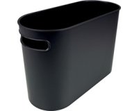 Corbeille à papier 'the oval', 22 litres, PS, noir