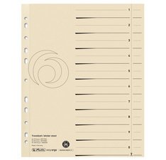 Tabbladen, extrabreed A4-formaat, glanskarton, 240 x 300 mm