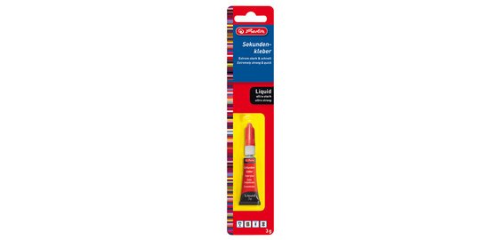 Instant adhesive, 3 g, in a metal tube