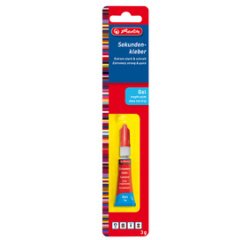 Colle instantanée gel, 3 g, dans un tube en métal