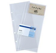 Visitekaarthoes Sigel VZ350 voor visitekaartmap VZ300 voor 80 kaarten 90x58mm