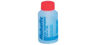 colle liquide multi-usages avec pinceau, transparent