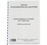 Frans formulier 'Kit meubilair niet-seizoensgebonden'