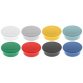 Plots magnétiques aimants Ø 40 mm Discofix Color Magnetoplan - Lot de 10