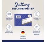 Formulaire 'Reçu avec justification TVA'