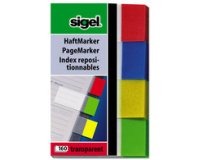 Marque-page repositionnable Transparent, 50 x 20 mm