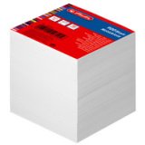 Bloc-notes cube, 90 x 90 mm, 80 g/m2, blanc