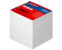 Bloc-notes cube, 90 x 90 mm, 80 g/m2, blanc
