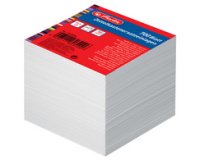 Kubusblok 90 x 90 mm wit