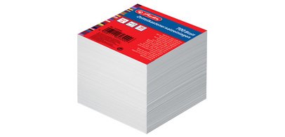 Cube block, 90 x 90 mm, white