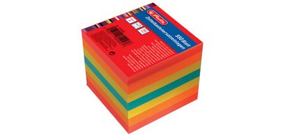Blockwürfel, 90 x 90 mm, bunt