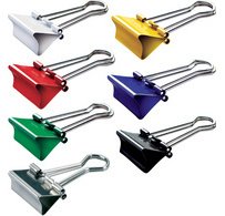 Pince double clip 213, assorti, (L)19mm, écartement:7mm