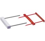 1 Relieur d'archives, 2 pièces, en plastique