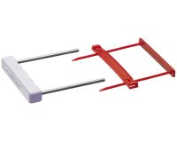 1 Relieur d'archives, 2 pièces, en plastique