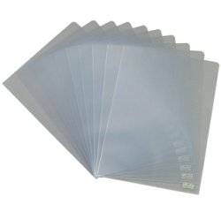 Pochette coin, A4, PP, 0,09 mm, transparent