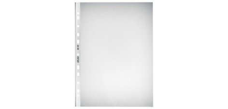 Pochette perforée, A4, 0,090 mm, transparent lisse