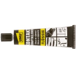 Sterke contactlijm, vloeibaar, bevat oplosmiddel, 120 g