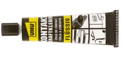 colle forte de contact, fluide, contient du solvant,120g